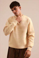 BEIGE SWEAT SHIRT