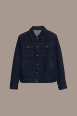 NAVY BLUE DENIM JACKET