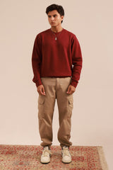 MAROON SWEAT SHIRT