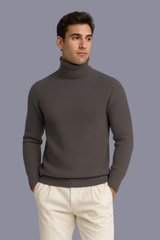 VALENTINE BROWN HIGH NECK