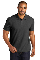 CHARCOAL POLO T-SHIRT