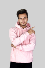 BABY PINK HOODIE