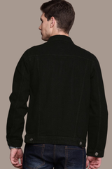 BLACK DENIM JACKET