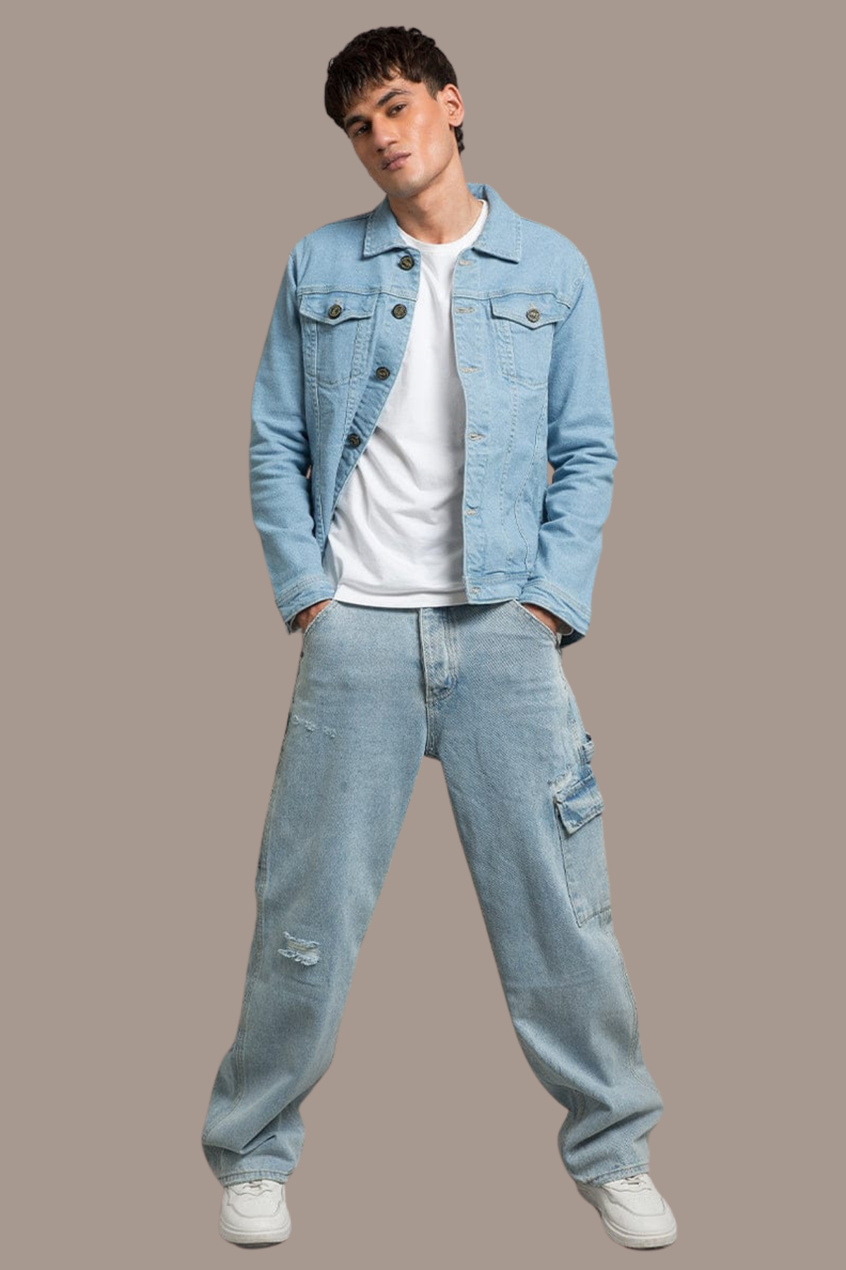 LIGHT BLUE DENIM JACKET