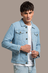 LIGHT BLUE DENIM JACKET