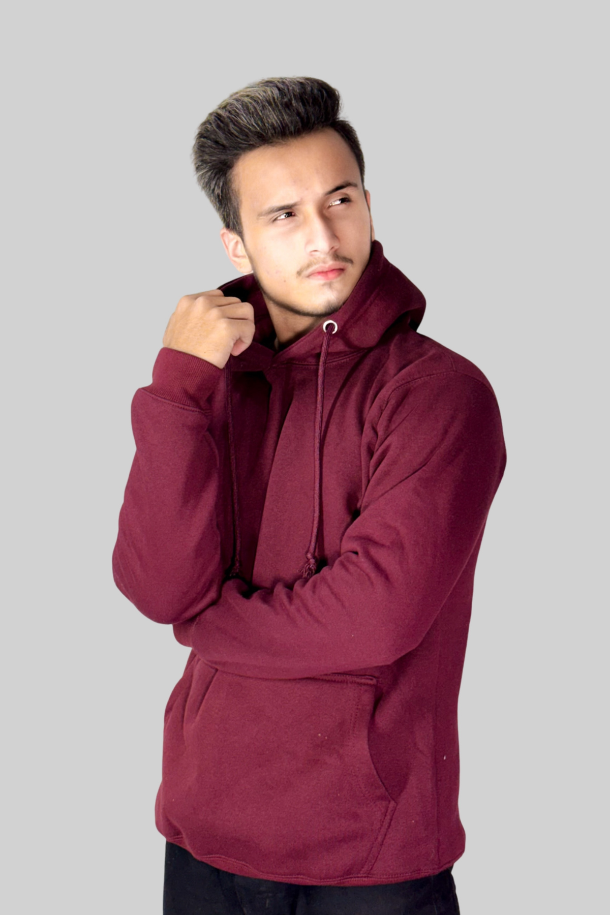 MAROON HOODIE