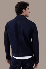 NAVY BLUE DENIM JACKET