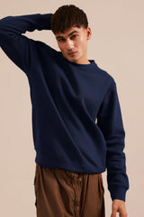 NAVY BLUE SWEAT SHIRT